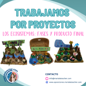 Proyecto de ecosistemas en el aula con aprendizaje basado en proyectos